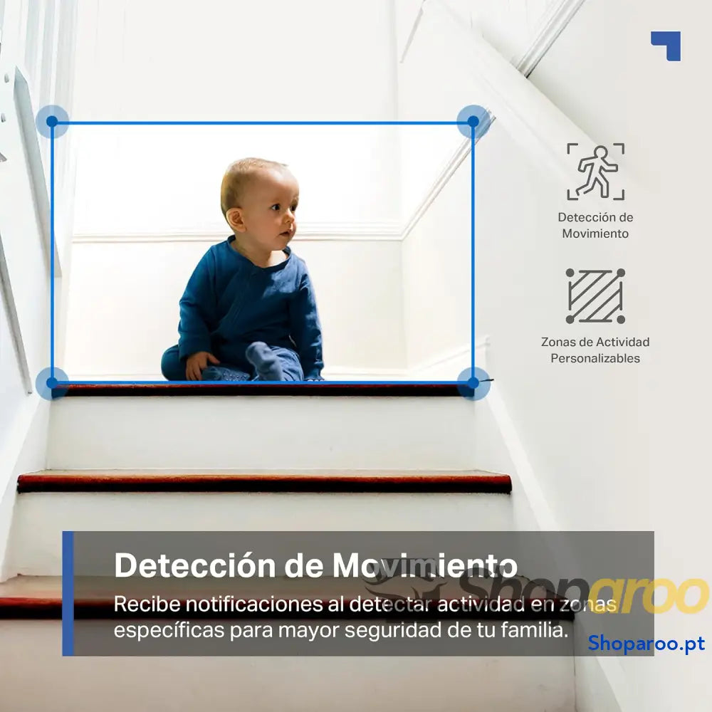 Tapo C220 IA Câmara de vigilância 360° 2K 4MP QHD inteligente visão noturna áudio bidirecional deteção movimento