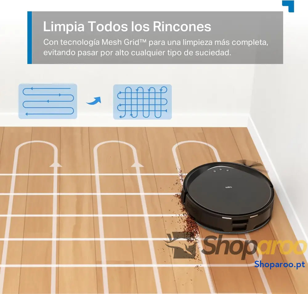 Tapo RV20 MAX Plus – Robot Aspirador y friegasuelos 4 en 1 succión de 5300 Pa Vaciado automático 3 L navegación LiDAR