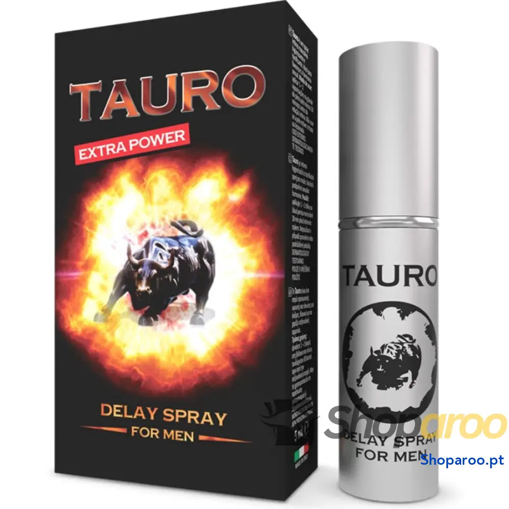 TAURO EXTRA POWER DELAY SPRAY PARA HOMENS 5 ML