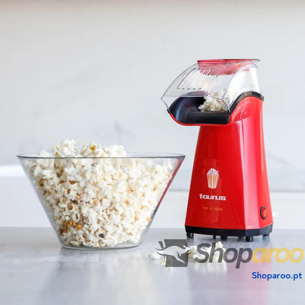 Máquina de Pipocas Taurus PopNcorn 1100W Vermelha