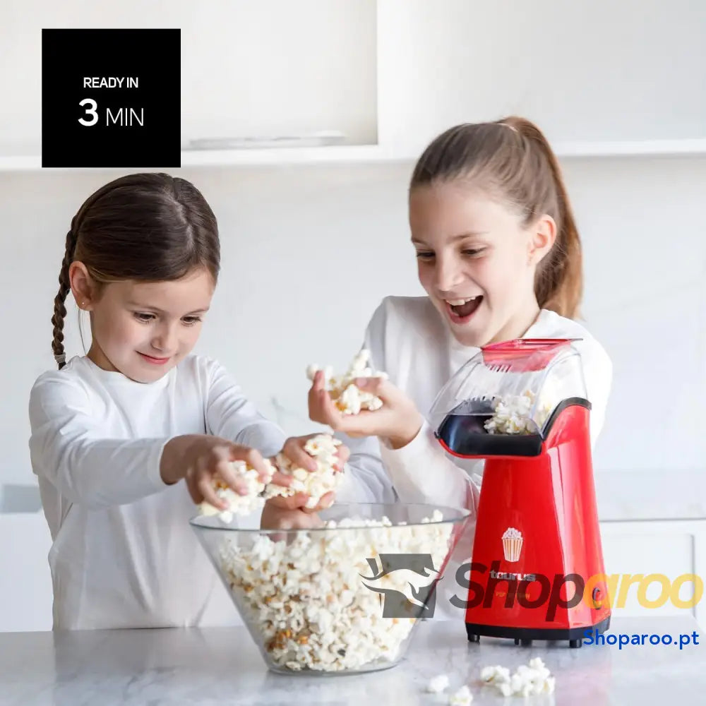 Máquina de Pipocas Taurus PopNcorn 1100W Vermelha