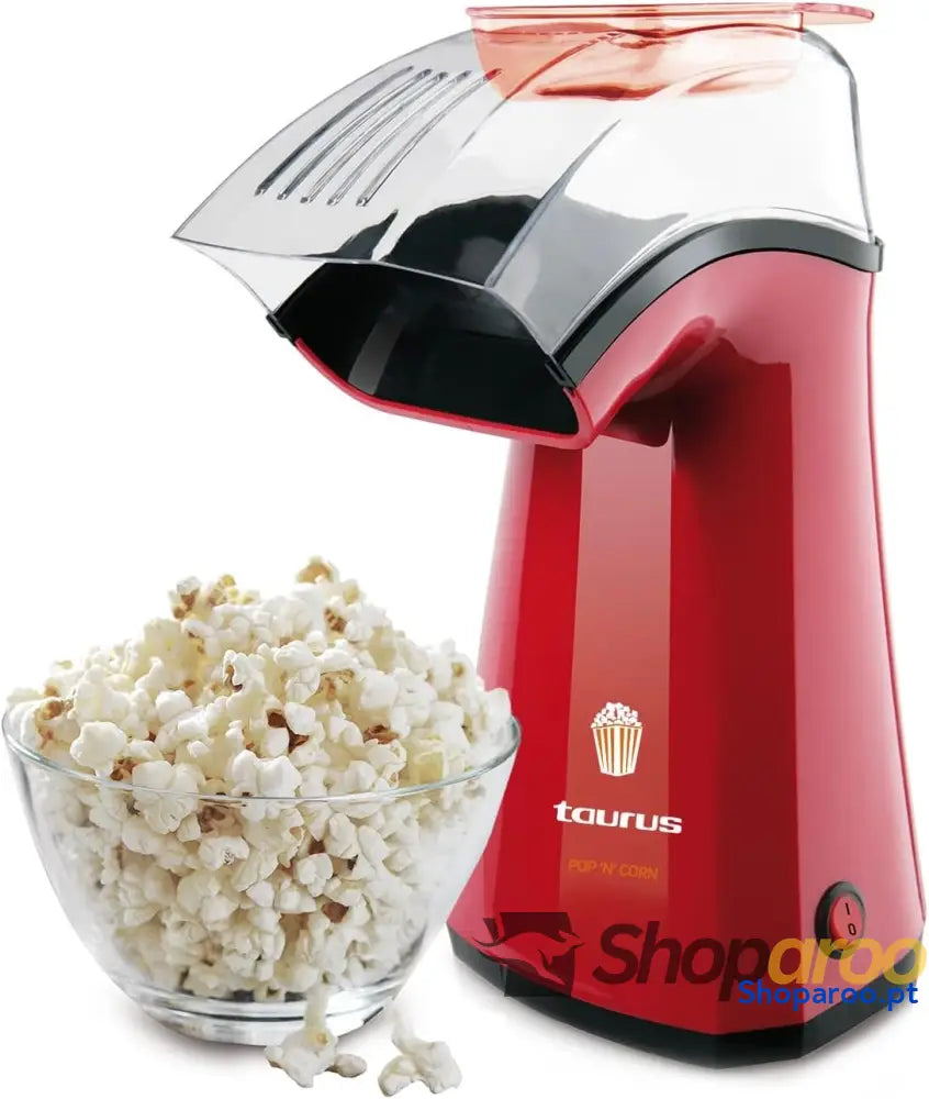 Máquina de Pipocas Taurus PopNcorn 1100W Vermelha