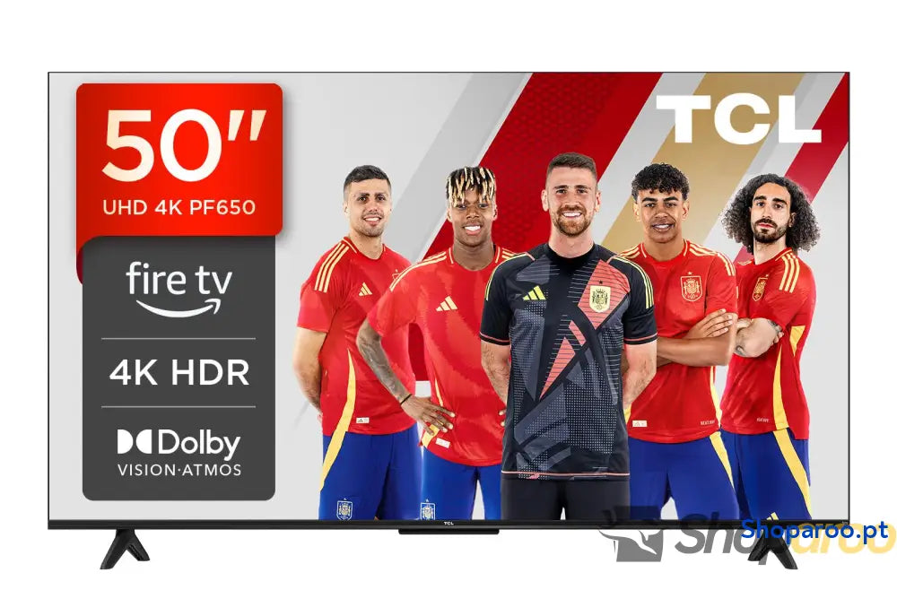 TCL 32SF560 – Smart QLED Full HD 32’’ TV Direct LED com Fire e HDR Pulse Pergunte à Alexa design metálico sem moldura