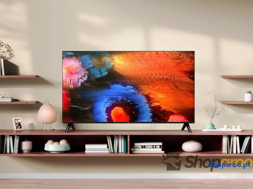 TCL 32SF560 – Smart QLED Full HD 32’’ TV Direct LED com Fire e HDR Pulse Pergunte à Alexa design metálico sem moldura