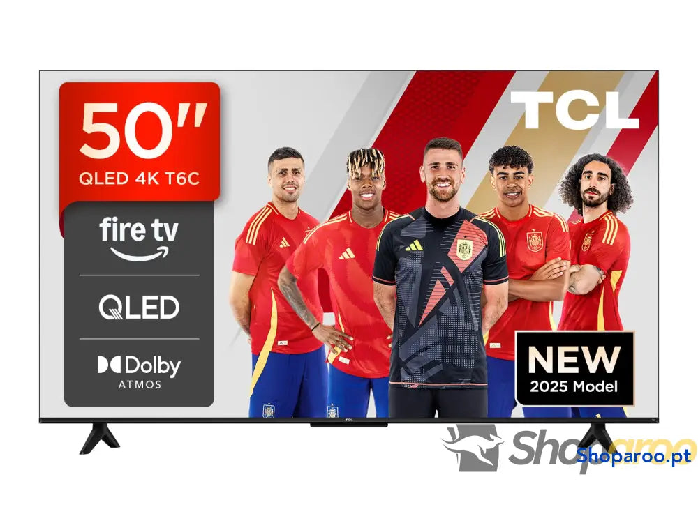 TCL 32SF560 – Smart QLED Full HD 32’’ TV Direct LED com Fire e HDR Pulse Pergunte à Alexa design metálico sem moldura