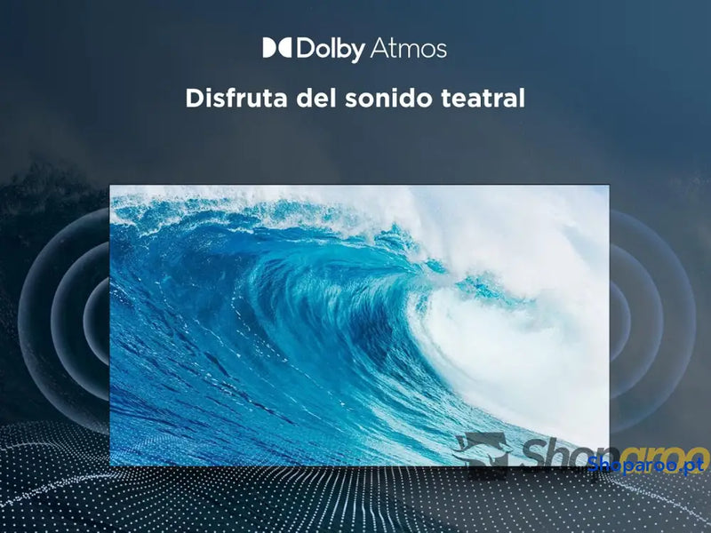 TCL 55T69C QLED 55’’ TV LED direto HDR 4K Smart com Google (Dolby Vision e Atmos Game Master Motion Clarity compatível