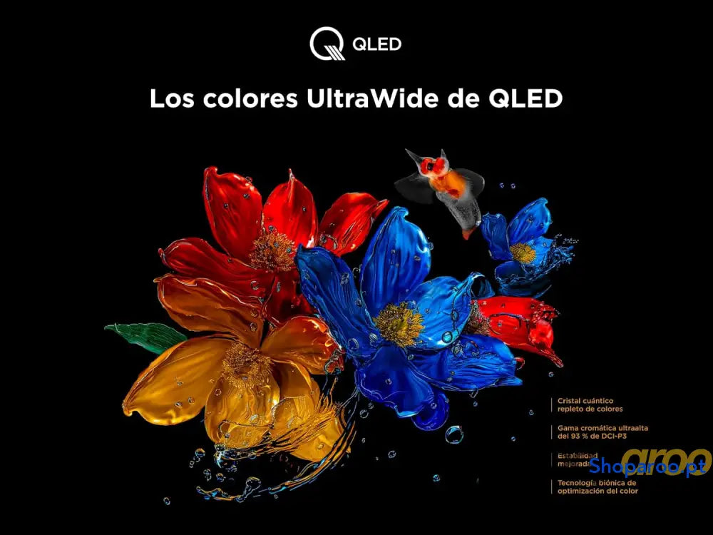 TCL 55T69C QLED 55’’ TV LED direto HDR 4K Smart com Google (Dolby Vision e Atmos Game Master Motion Clarity compatível
