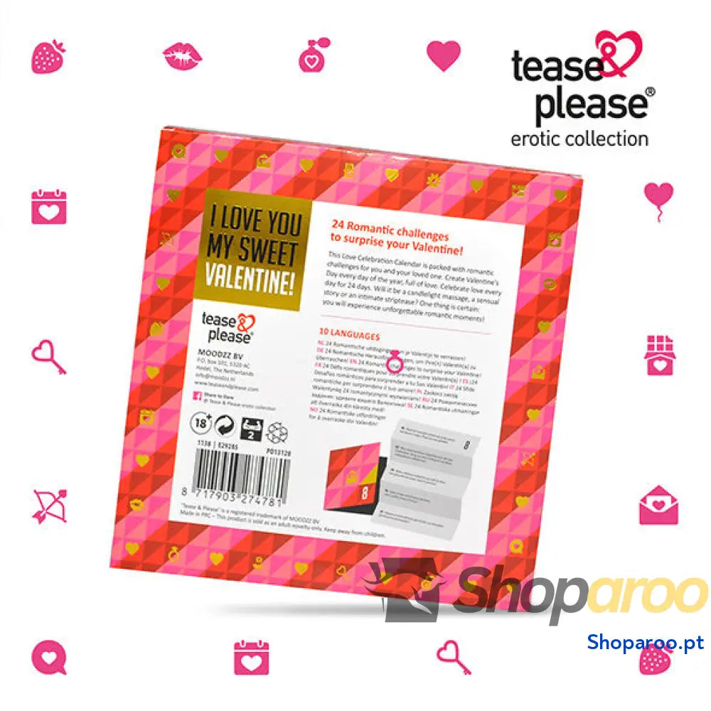 TEASE & PLEASE CALENDRIO DO ADVENTO VALENTIM