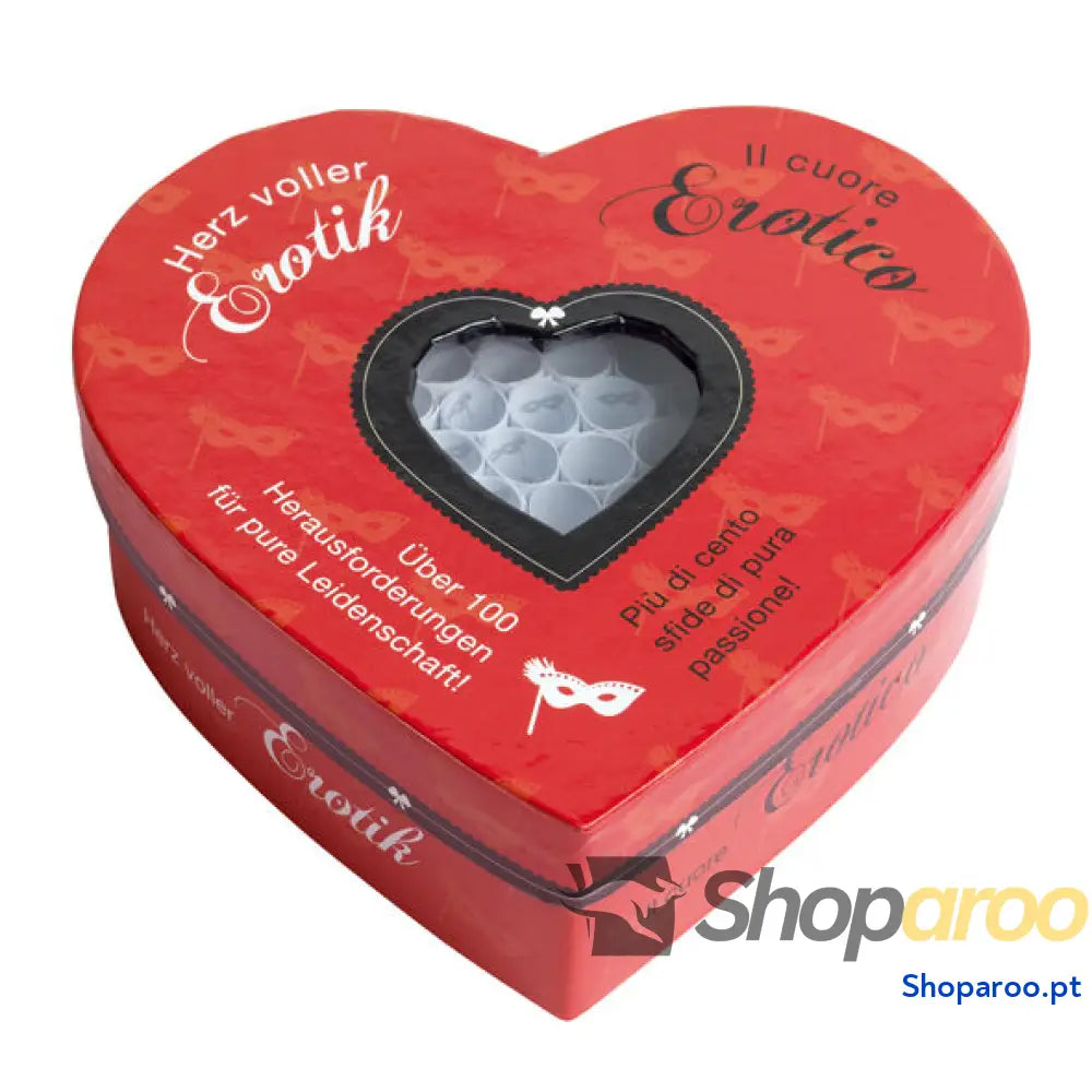TEASE & PLEASE HERZ VOLLER EROTIK IL CUORE EROTIC VERMELHO