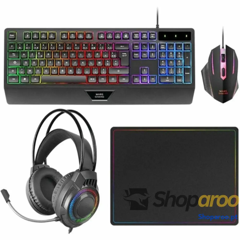 Teclado e Rato Mars Gaming MCP124PROES