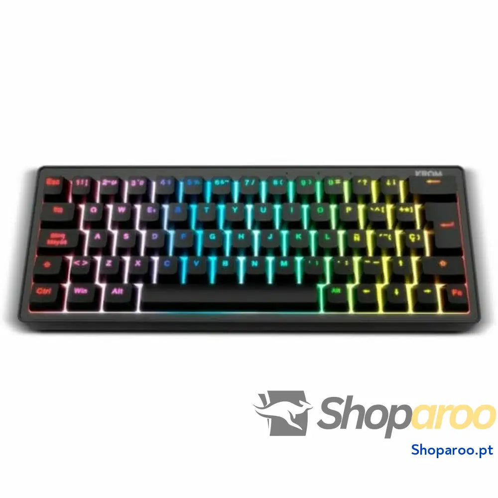 Teclado Krom Kreator Mecânico Qwerty espanhol
