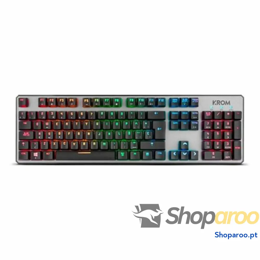 Teclado Krom NXKROMKRNL Qwerty espanhol