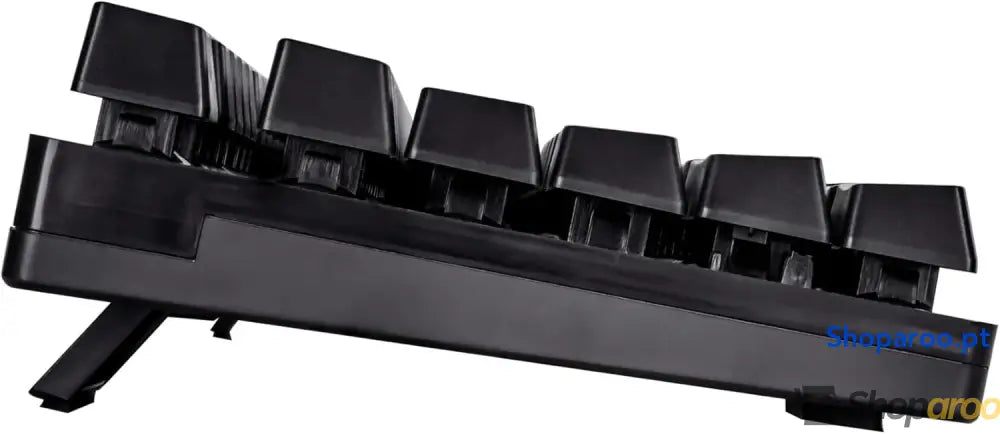 Teclado retroiluminado Trust Gaming GXT 835 Azor layout QWERTY espanhol iluminação LED teclado gaming com fios