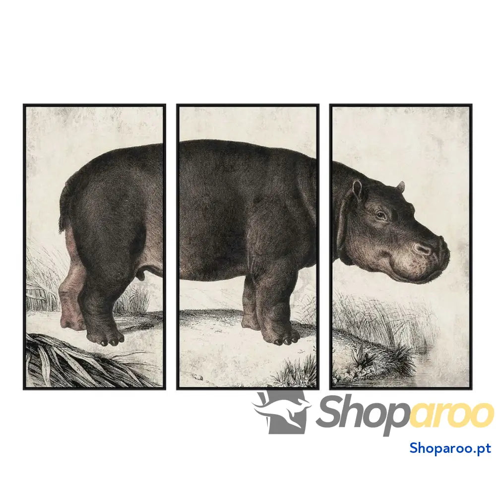 Tela DKD Home Decor 3 Peças Moderno (180 x 4 120 cm)