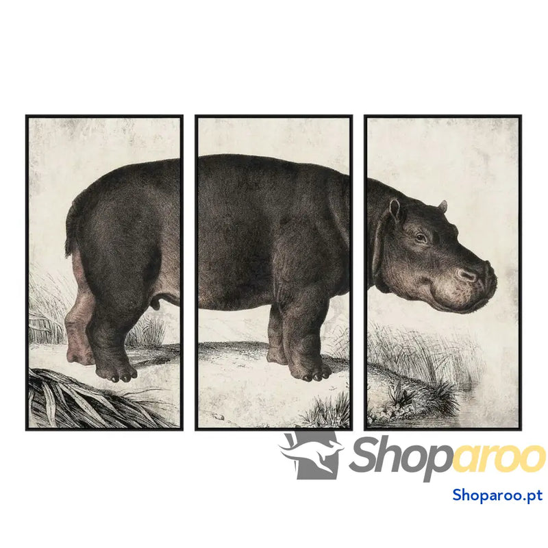 Tela DKD Home Decor 3 Peças Moderno (180 x 4 120 cm)