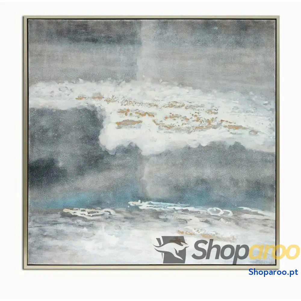 Tela DKD Home Decor Abstrato Moderno (131 x 3,8 131 cm)