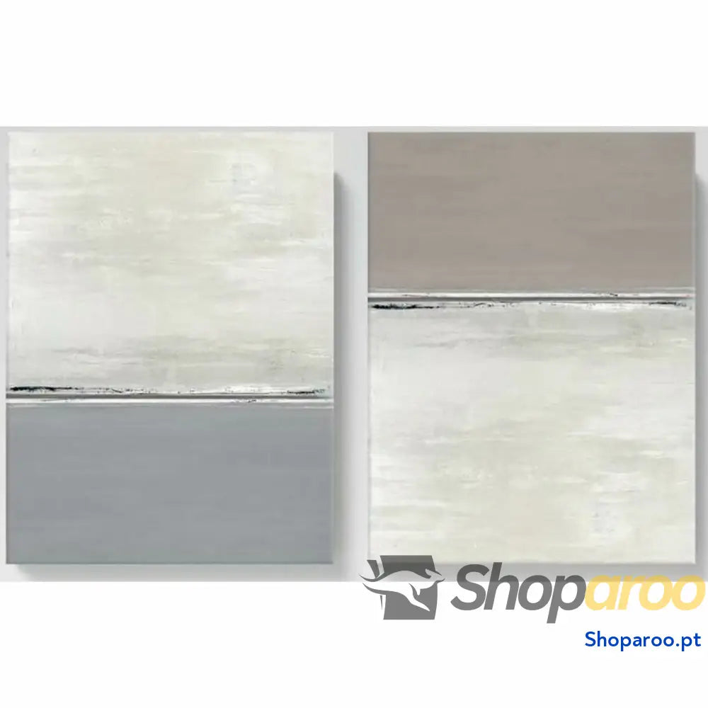 Tela DKD Home Decor Moderno (76 x 2 101 cm) (2 Unidades)