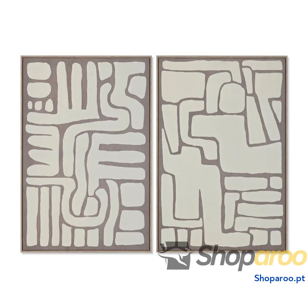 Tela Home ESPRIT poliestireno 60 x 3 90 cm