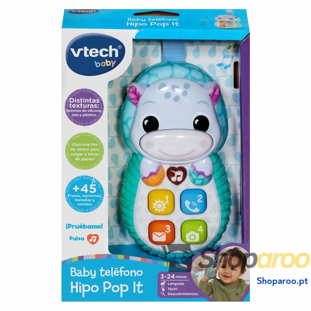 Telefone de brincar Vtech Hipo Pop It