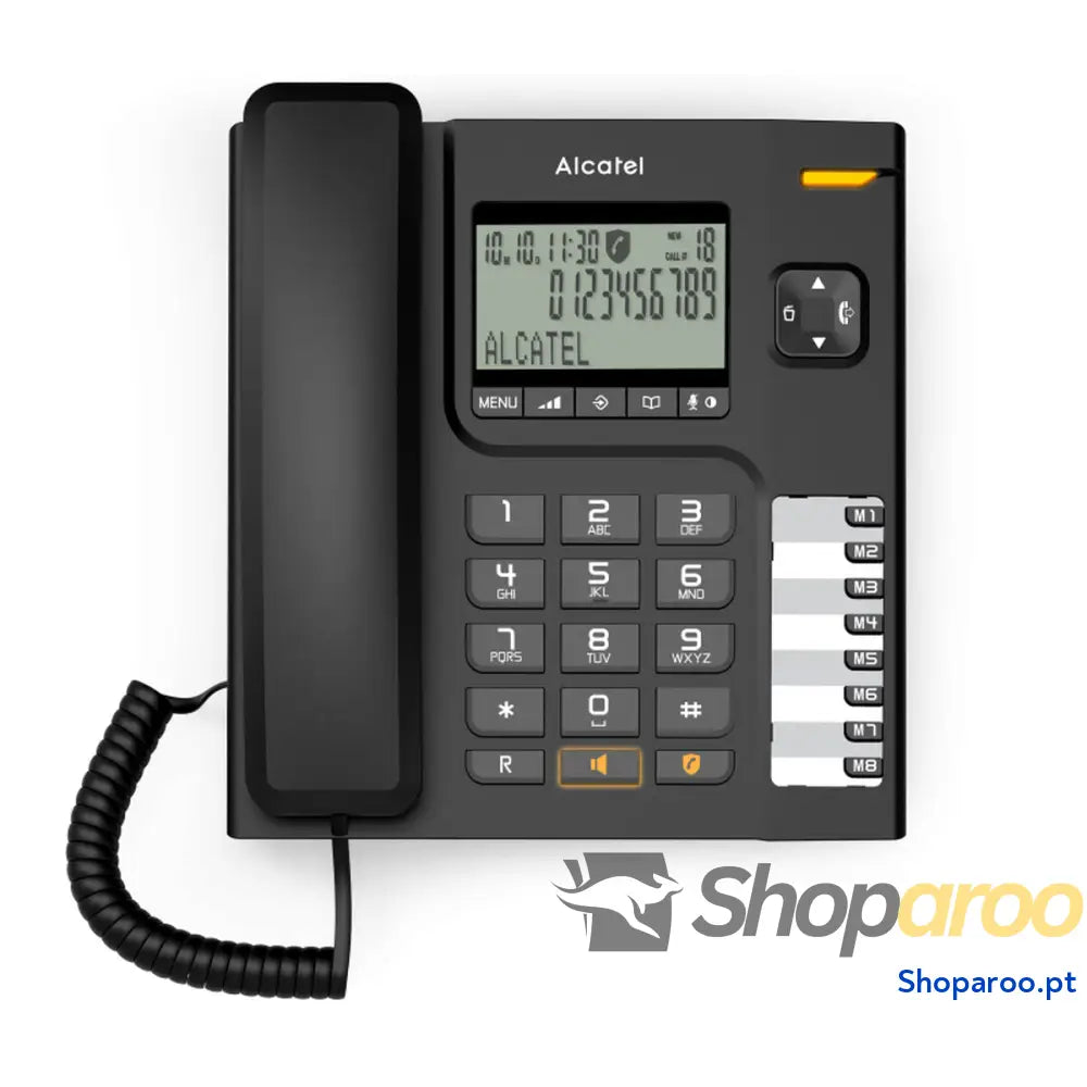 Telefone Fixo Alcatel ATL1423600 Preto