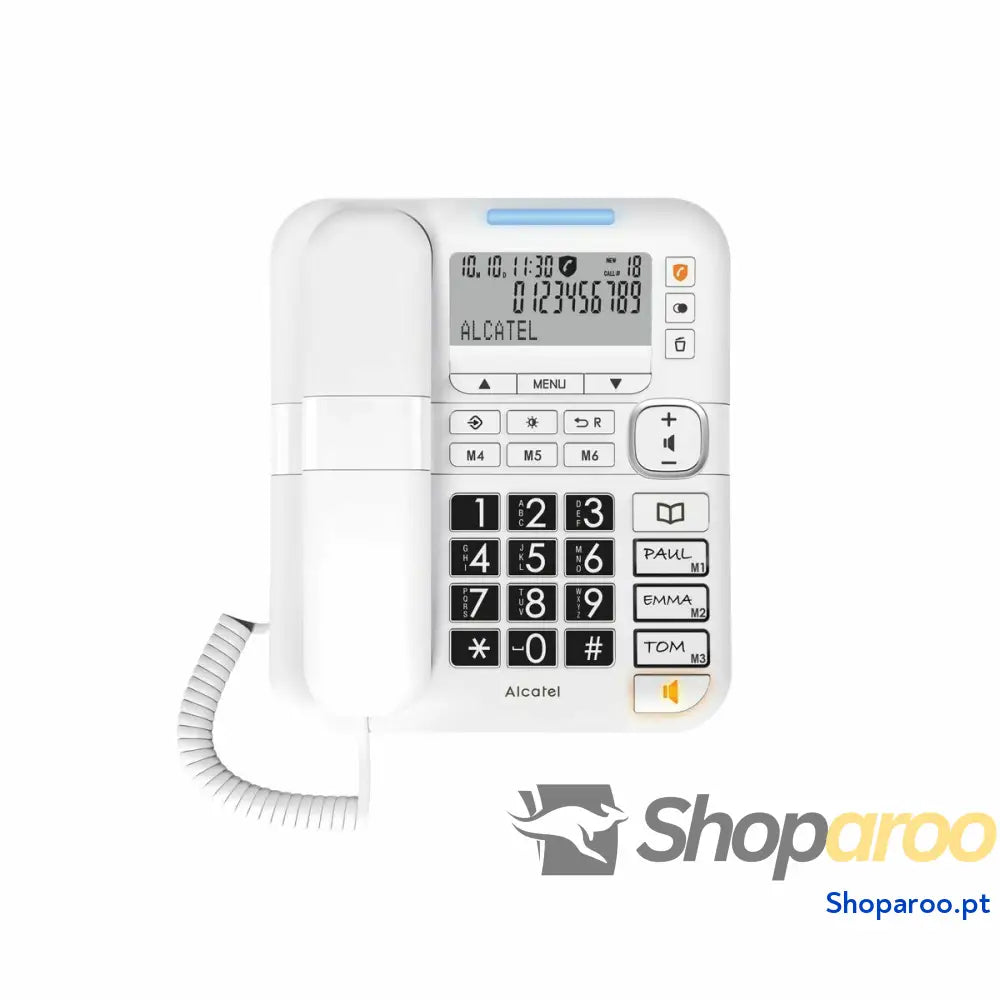 Telefone Fixo Alcatel Branco