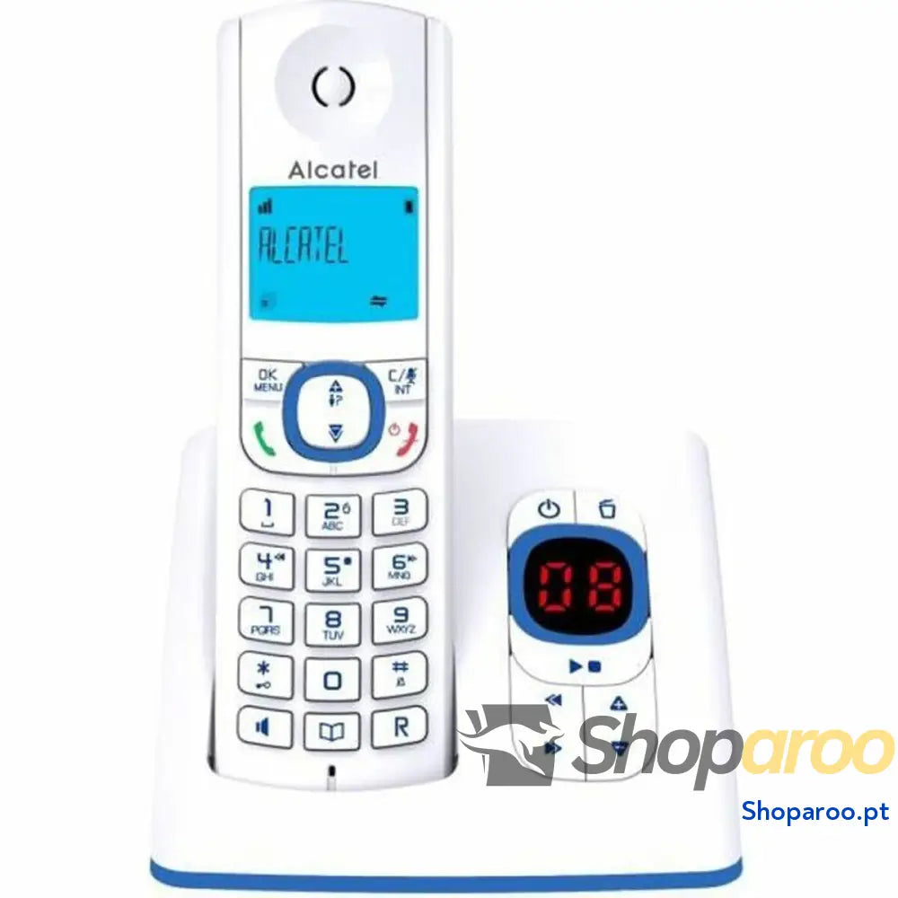 Telefone Fixo Alcatel Alcatel F530 Voice FR BLU Azul Azul/Branco