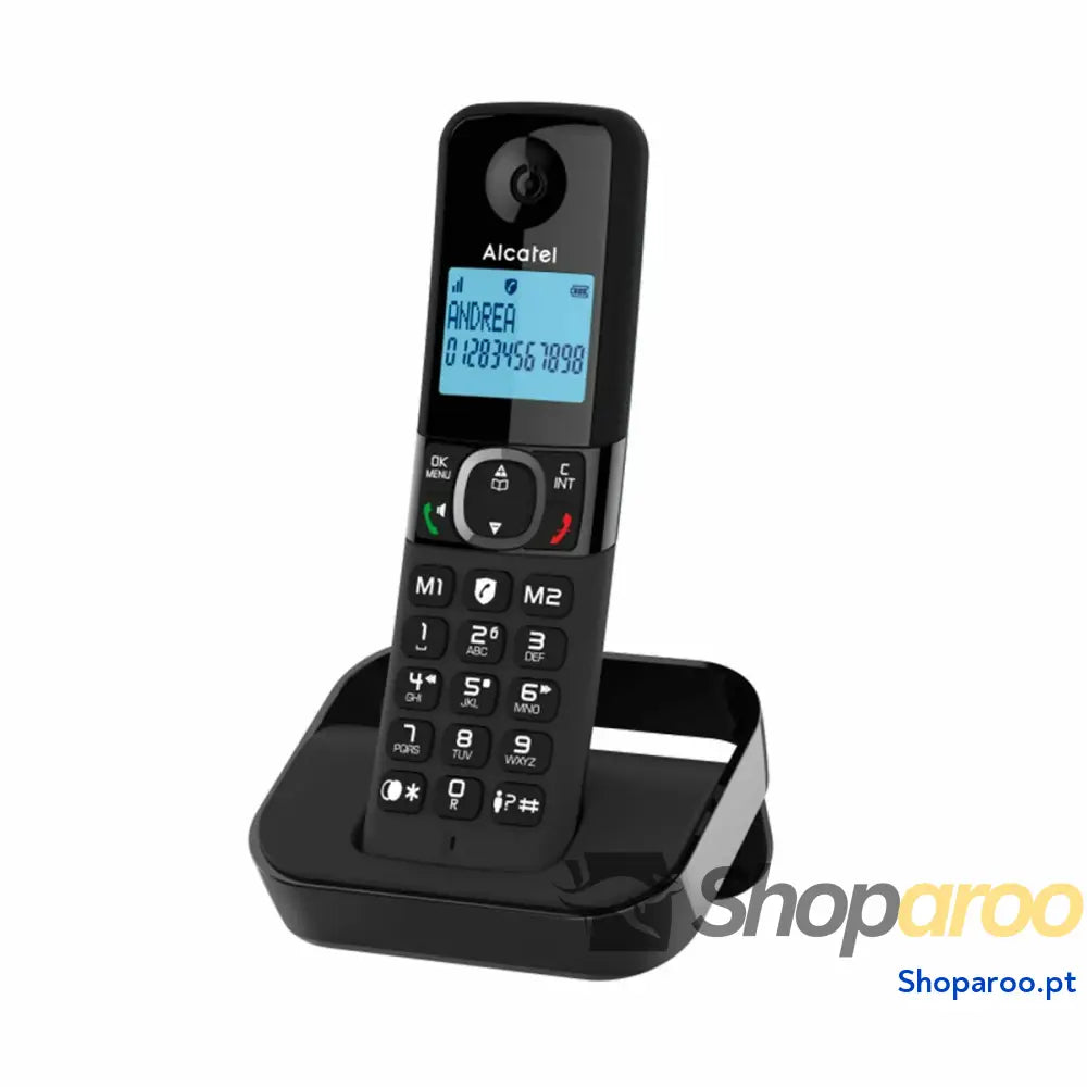 Telefone Fixo Alcatel F860 Preto