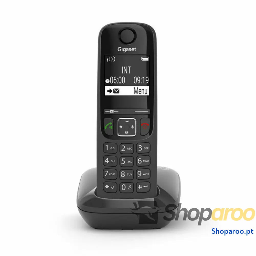 Telefone Fixo Gigaset AS690 Preto