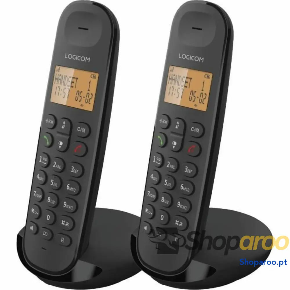 Telefone Fixo Logicom DECT ILOA 250 DUO Preto