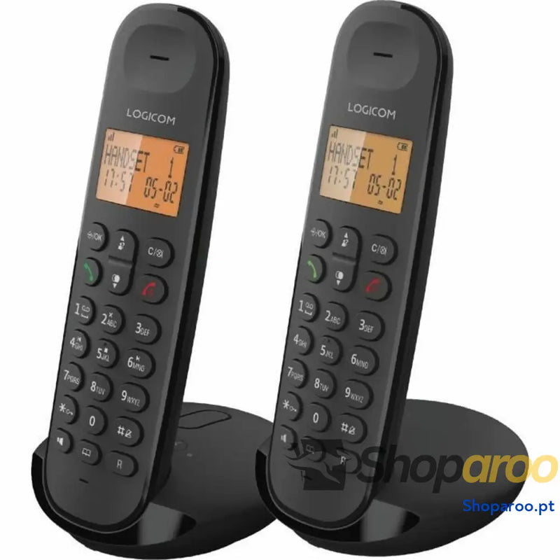 Telefone Fixo Logicom DECT ILOA 255T DUO Preto