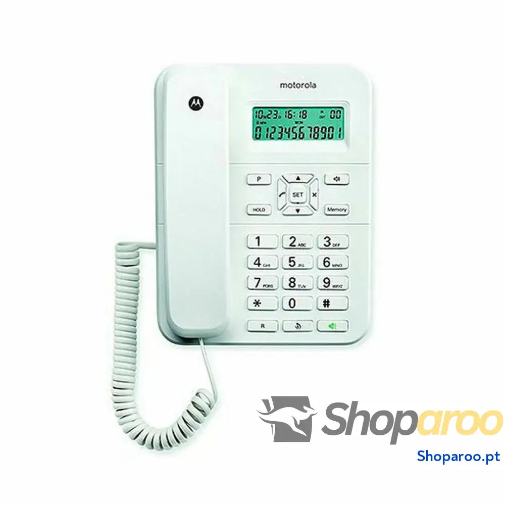 Telefone Fixo Motorola Branco