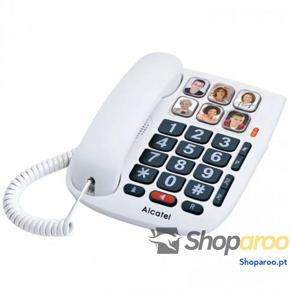 Telefone Fixo para Idosos Alcatel ATL1416459 LED Branco