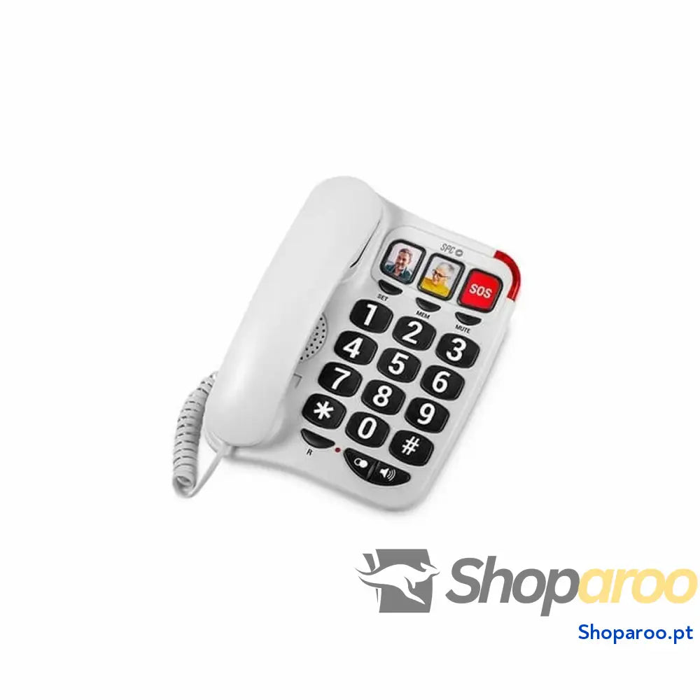 Telefone Fixo SPC 3295B Branco