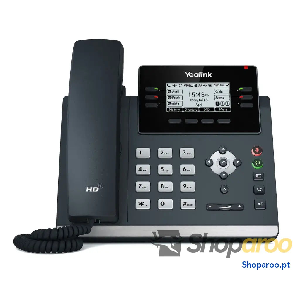 Telefone IP Yealink SIP T42U Preto