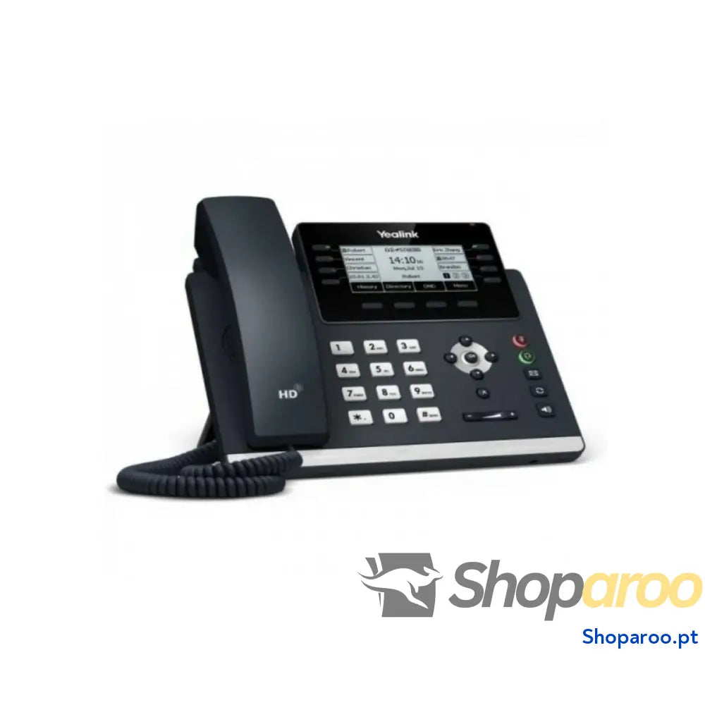 Telefone IP Yealink YEA_B_T43U 3,7" Preto