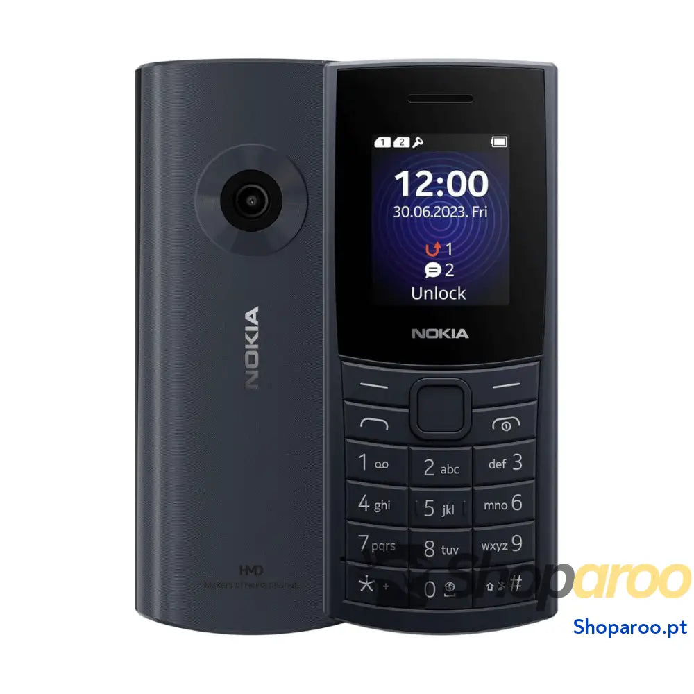 Telefone Móvel para Idosos Nokia TA 1661 Azul 128 MB
