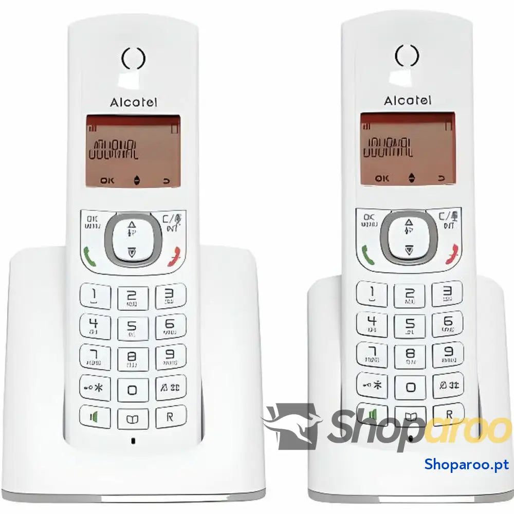 Telefone sem fios Alcatel 3700601417036 Cinzento Branco/Cinzento