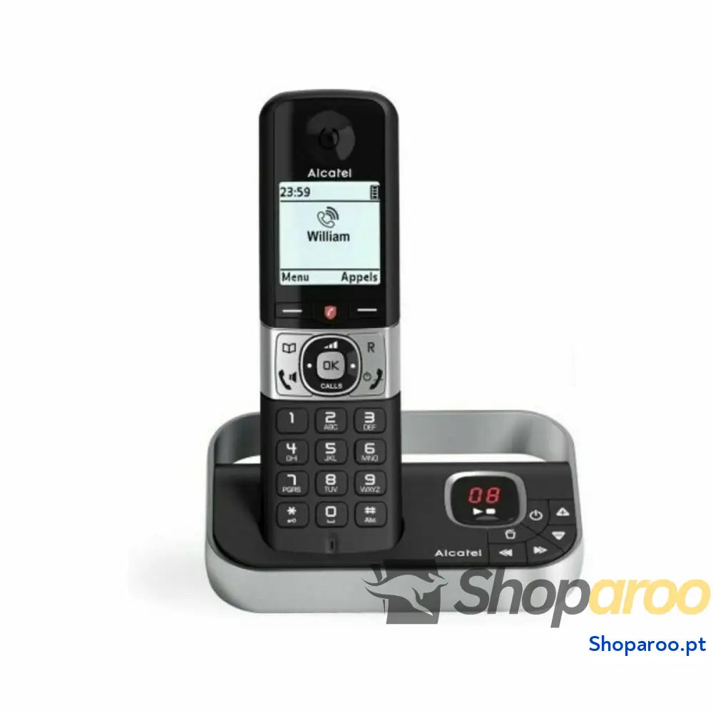 Telefone sem fios Alcatel ATL1422856 1,8" Preto Branco Preto/Prateado