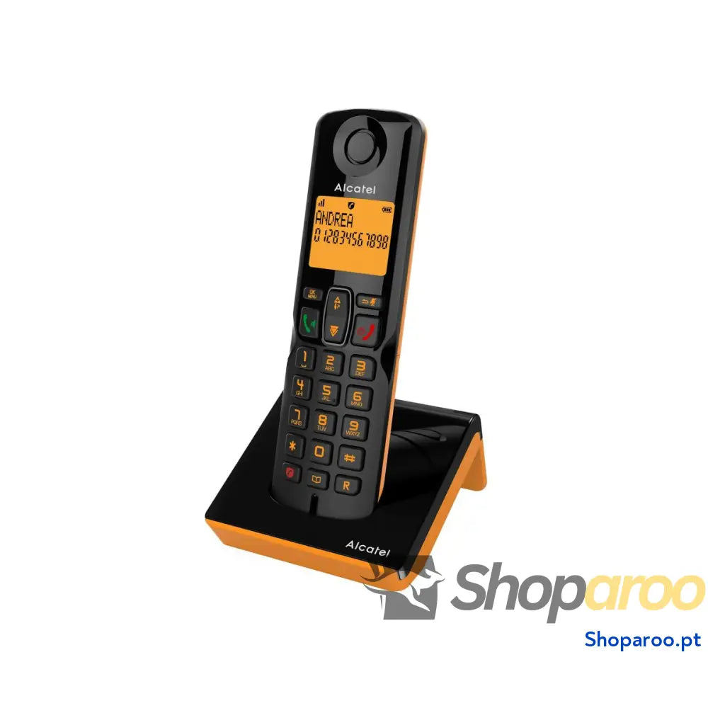 Telefone sem fios Alcatel S280 Amarelo
