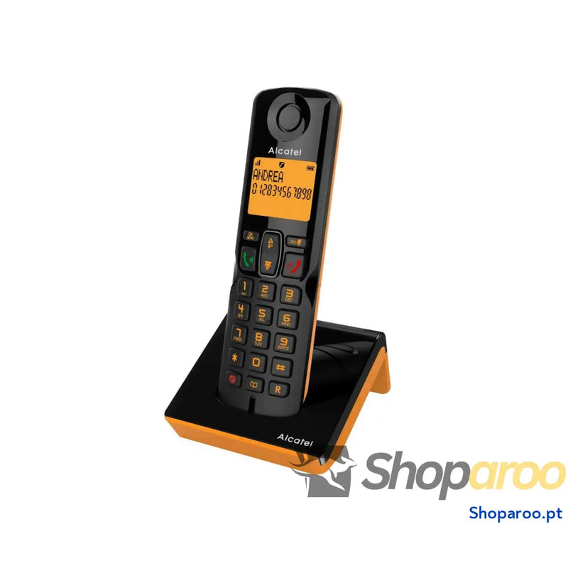 Telefone sem fios Alcatel S280 Amarelo