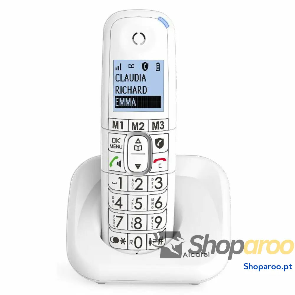Telefone sem fios Alcatel XL785 Branco Azul