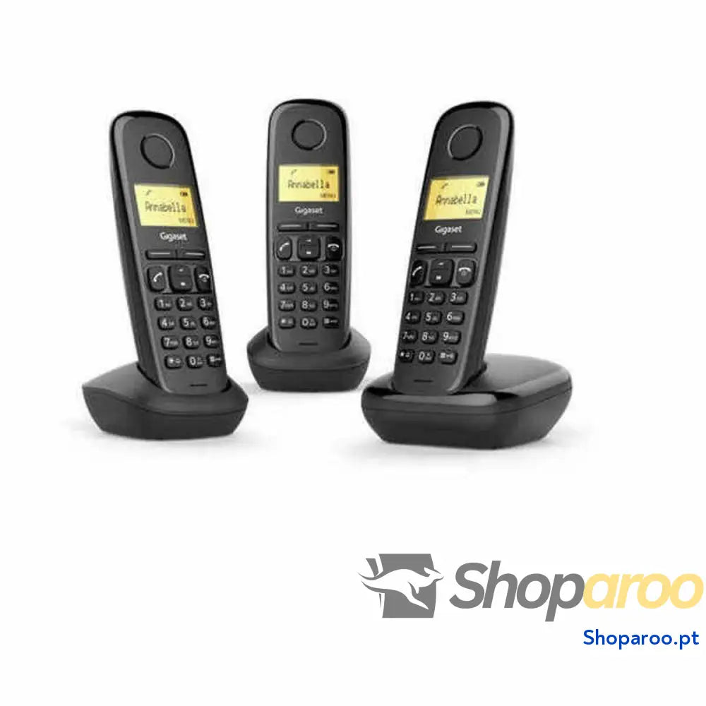 Telefone sem fios Gigaset A170 Trio 1,5" Preto