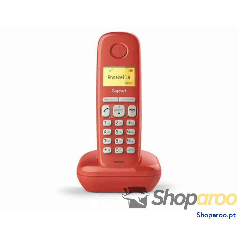 Telefone sem fios Gigaset A170 Vermelho 1,5"