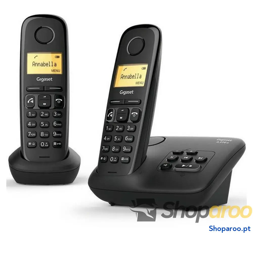 Telefone sem fios Gigaset A270 A Preto