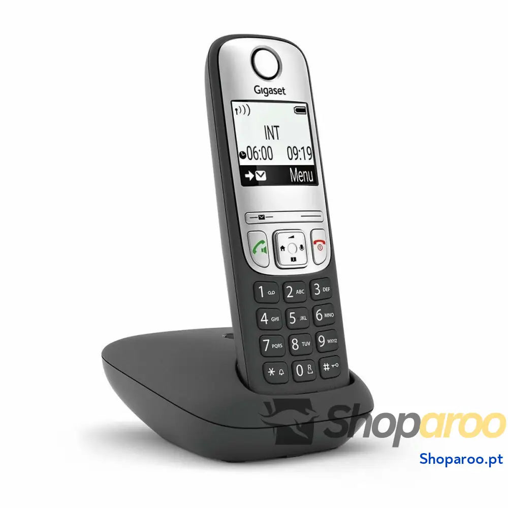 Telefone sem fios Gigaset A690 Preto/Prateado