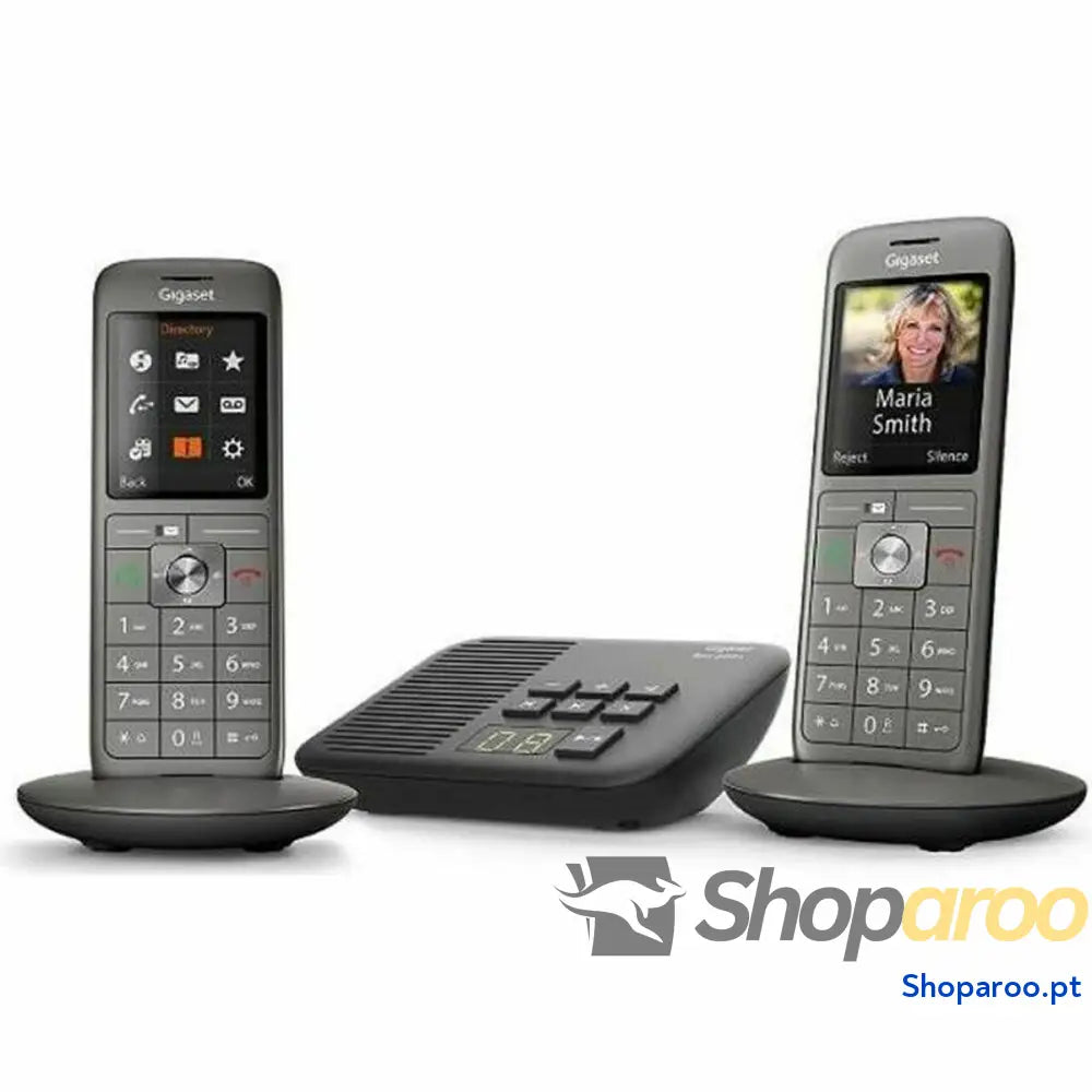 Telefone sem fios Gigaset CL660A Duo Cinzento Antracite
