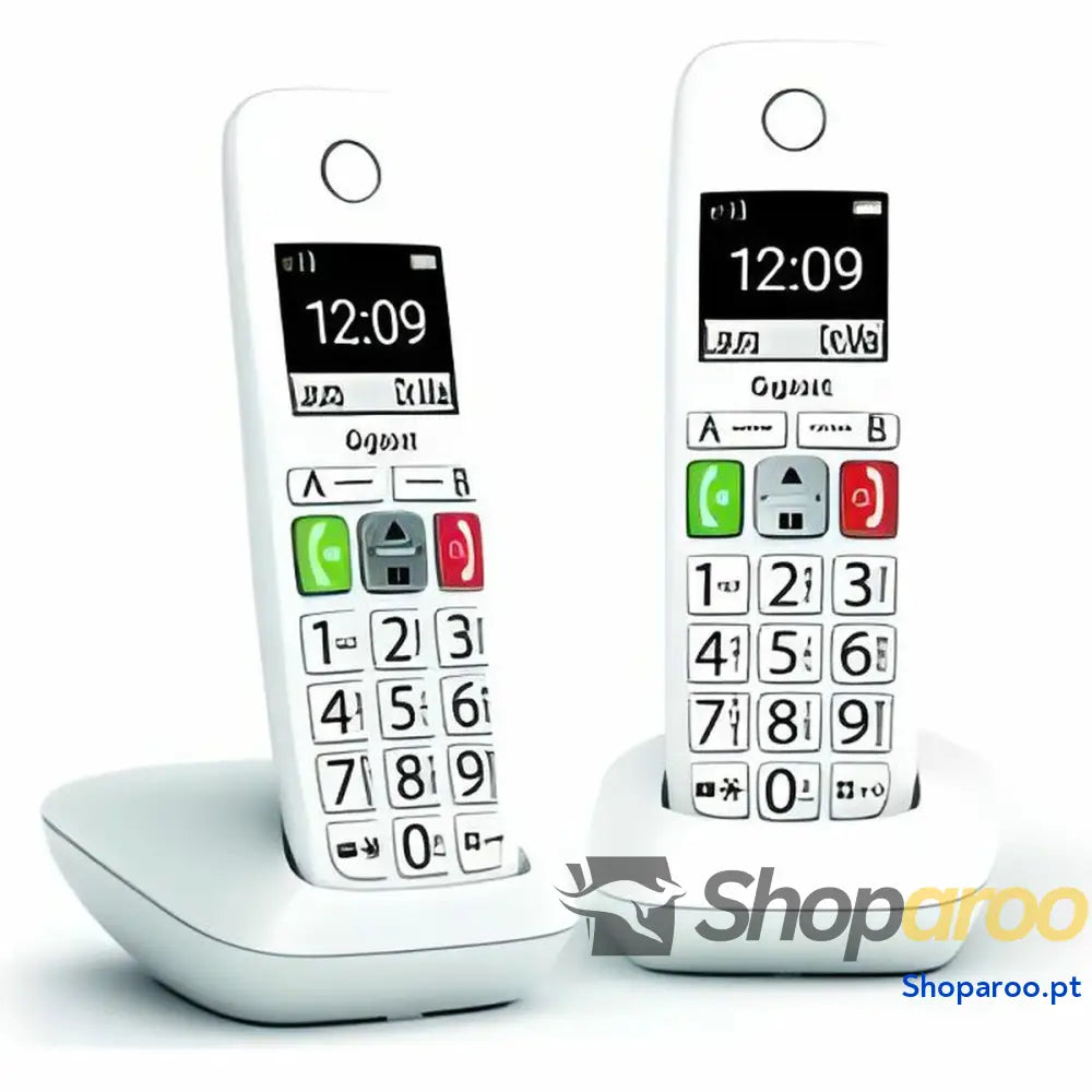 Telefone sem fios Gigaset E290 Duo Branco