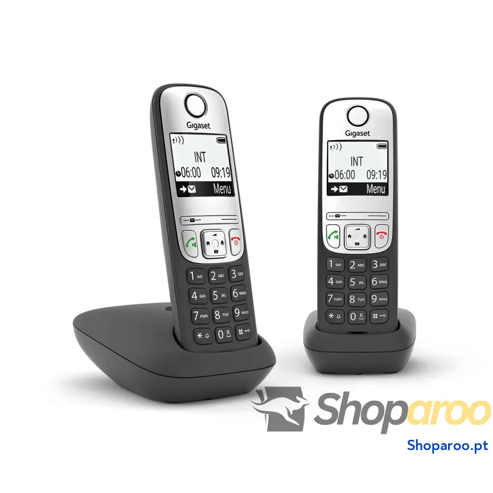 Telefone sem fios Gigaset L36852-H2810-D201 Preto/Prateado