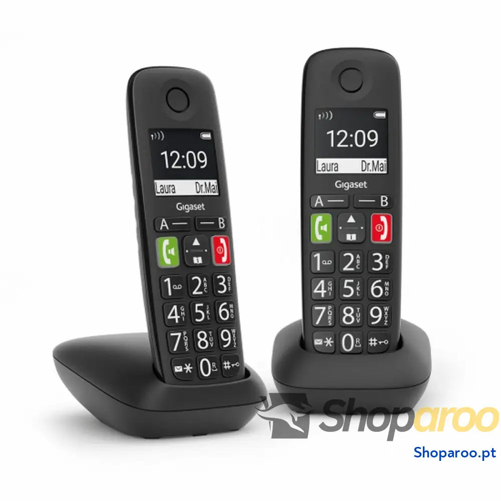 Telefone sem fios Gigaset L36852-H2901-D201 Preto Branco