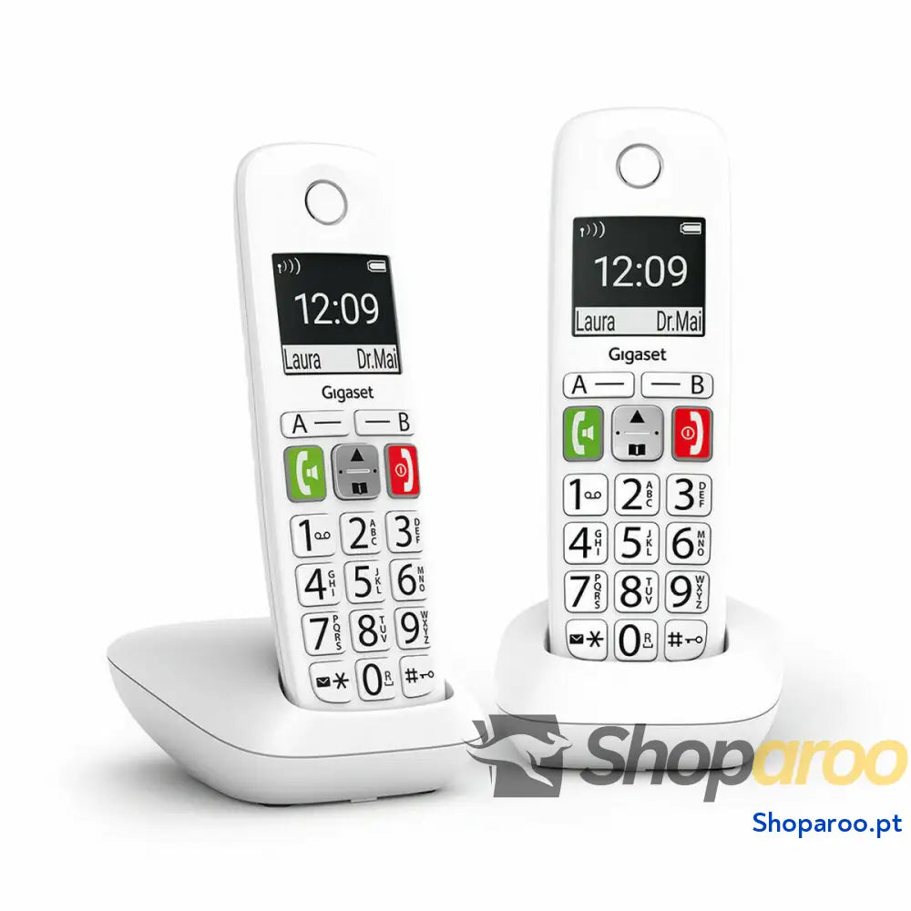 Telefone sem fios Gigaset L36852-H2901-D202 Branco Preto